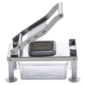 Vegetable Chopper Mandoline Slicer, All-in-1 Food Veggie Cutter with 9 Stainless Steel Blades, Cheese Grater Onion Potato Dicer with Container